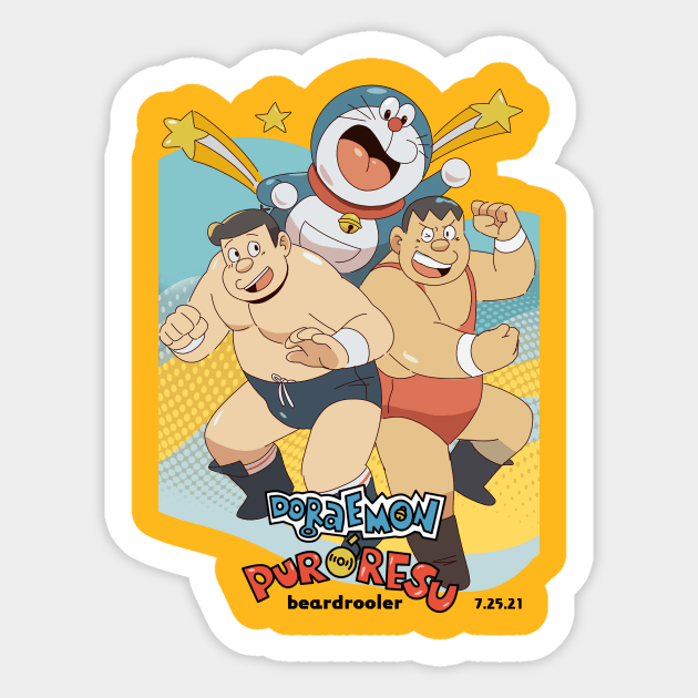 Doraemon Sticker by beardrooler